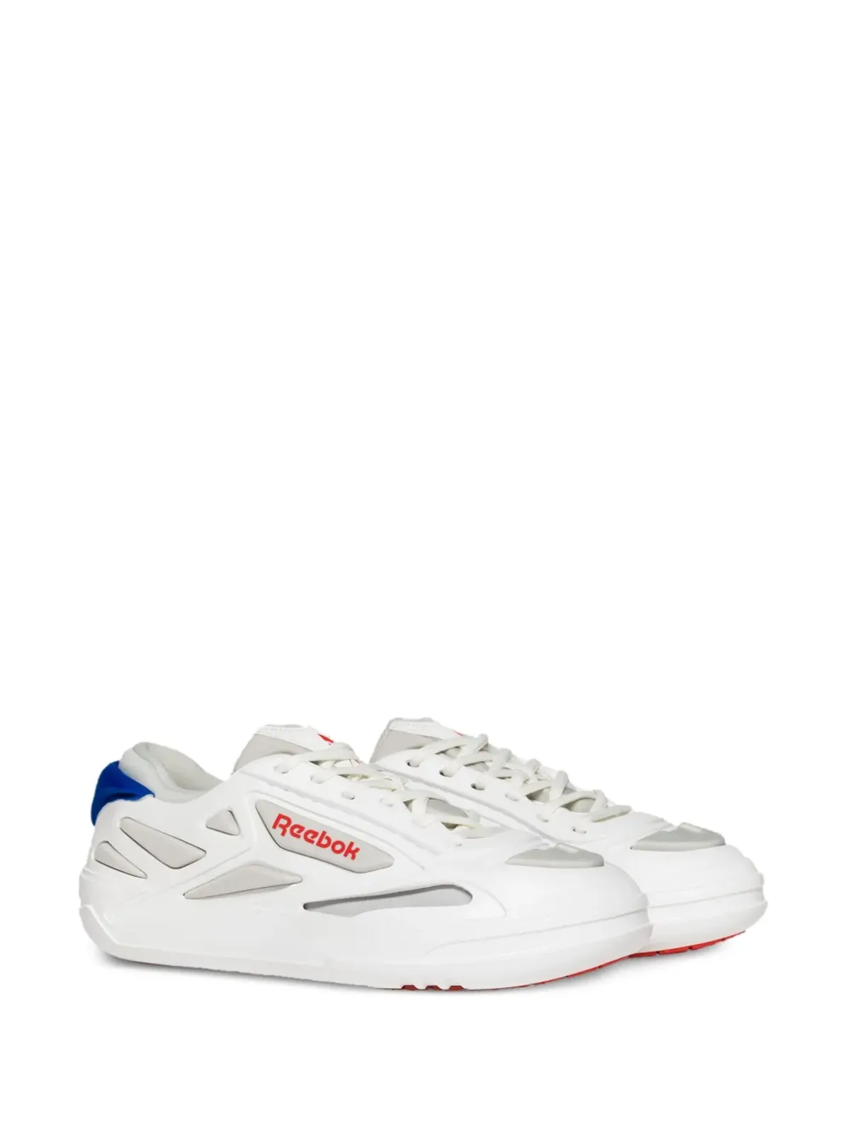 Reebok LTD クラブC ロゴパッチスニーカー - 画像2