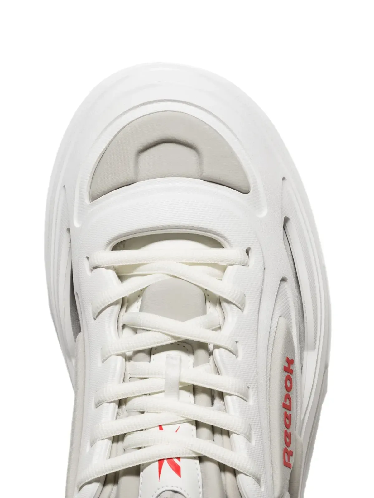 Reebok LTD クラブC ロゴパッチスニーカー - 画像4
