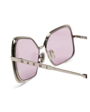 Marni Eyewear Unila オーバサイズフレーム サングラス - サムネイル3