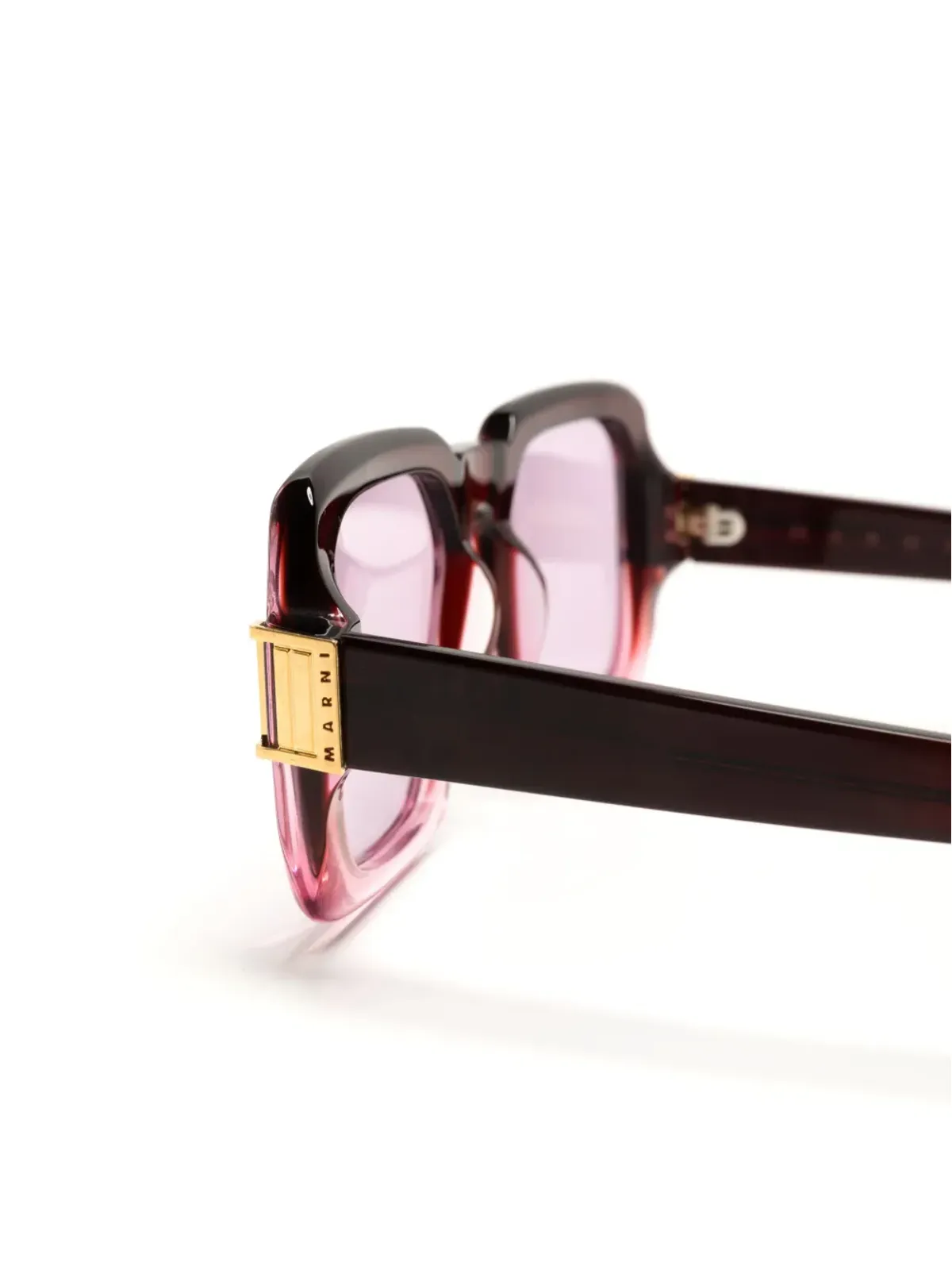 Marni Eyewear ザマレク スクエアフレーム サングラス - 画像3