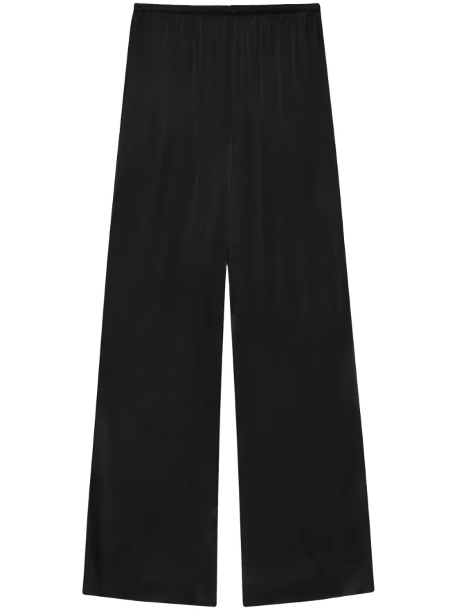 ANINE BING ANINE BING Aden ハイウエスト ワイドレッグパンツ - ブラックの商品画像