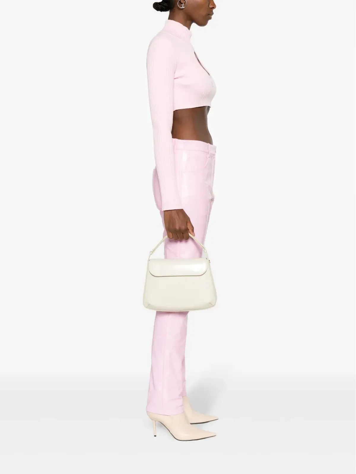 Courrèges Sleek トートバッグ - ニュートラルカラー - 画像2