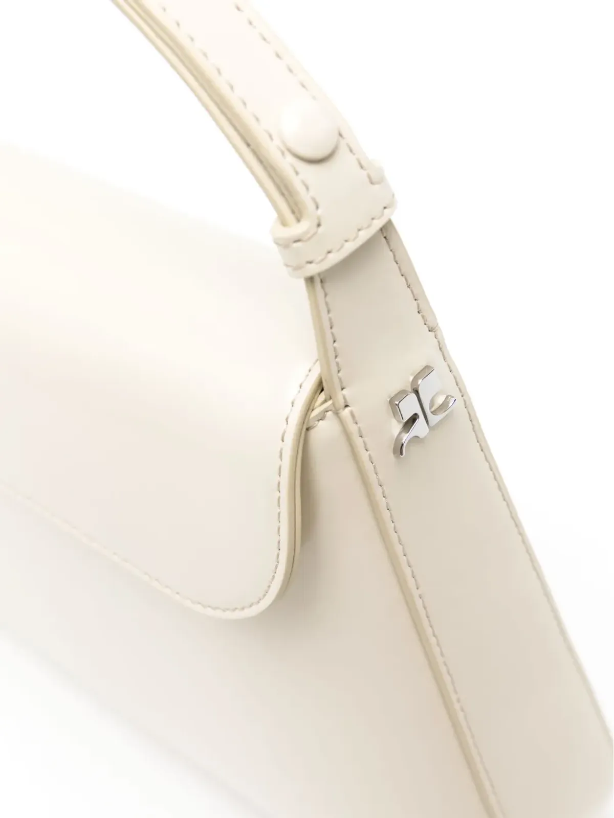 Courrèges Sleek トートバッグ - ニュートラルカラー - 画像4