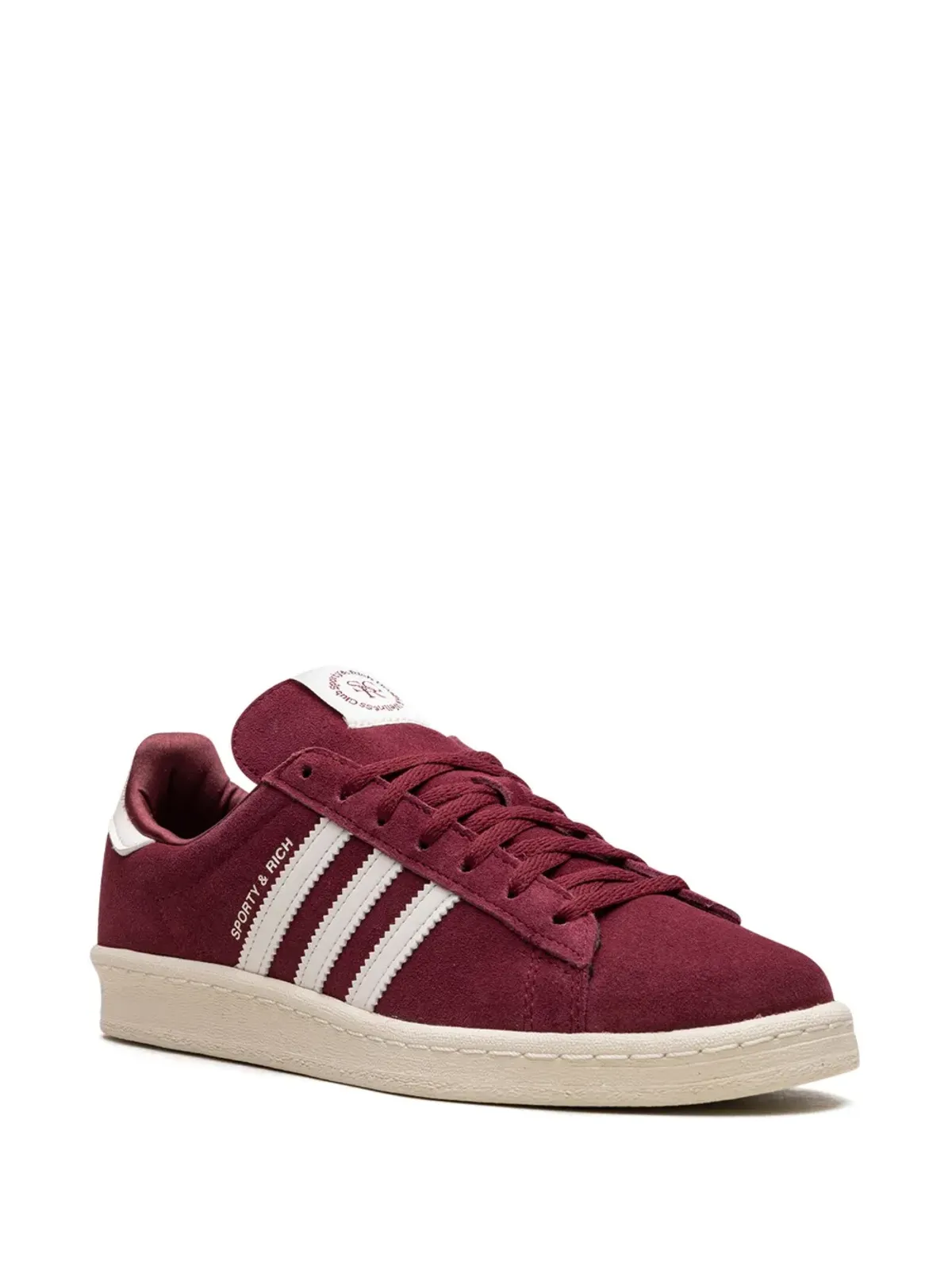 adidas キャンパス80s『スポーティー＆リッチ - Merlotクリーム』スニーカー レッド - 画像2