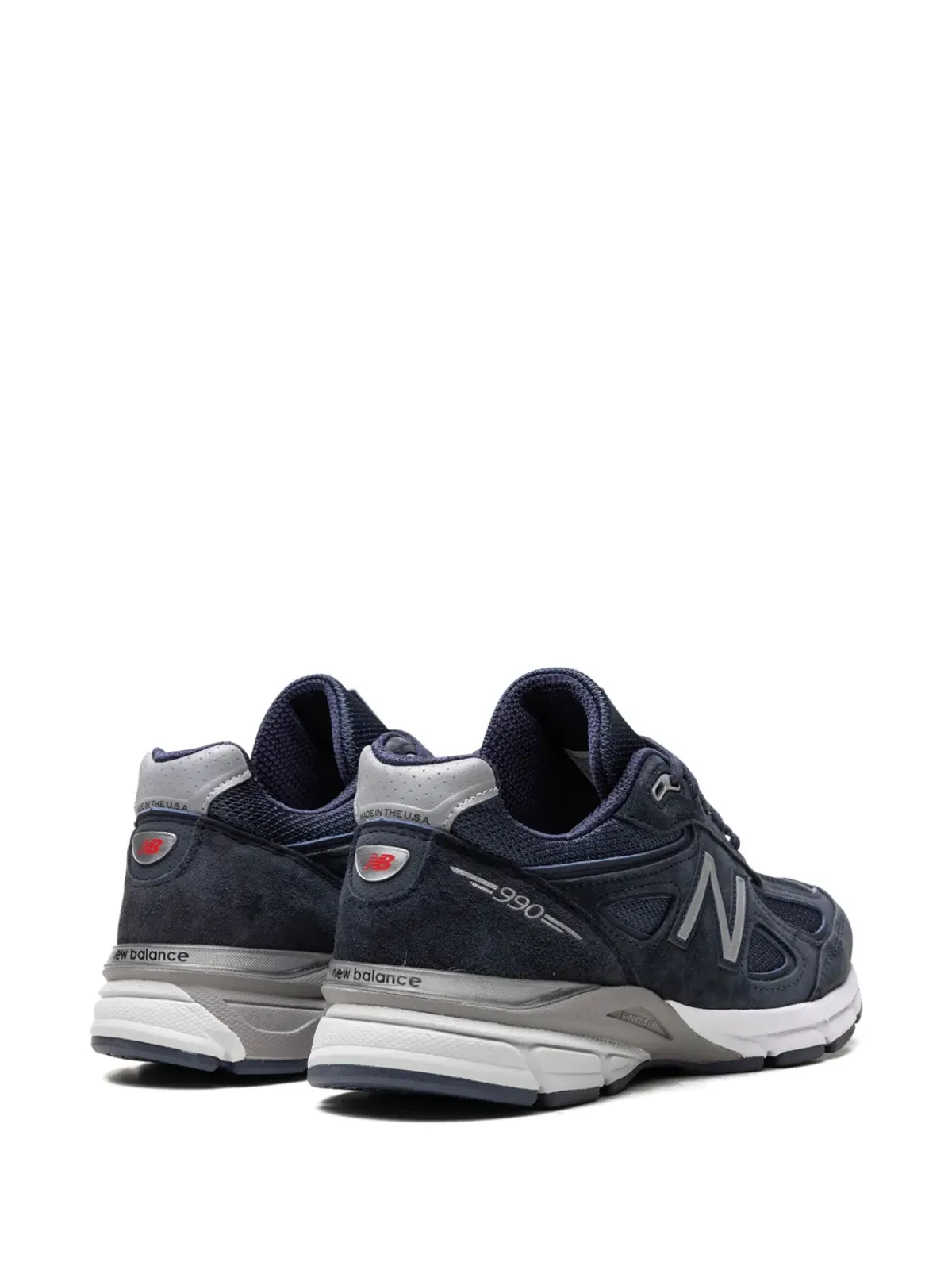 New Balance 990v4 米国製 ネイビー スニーカー - 画像3