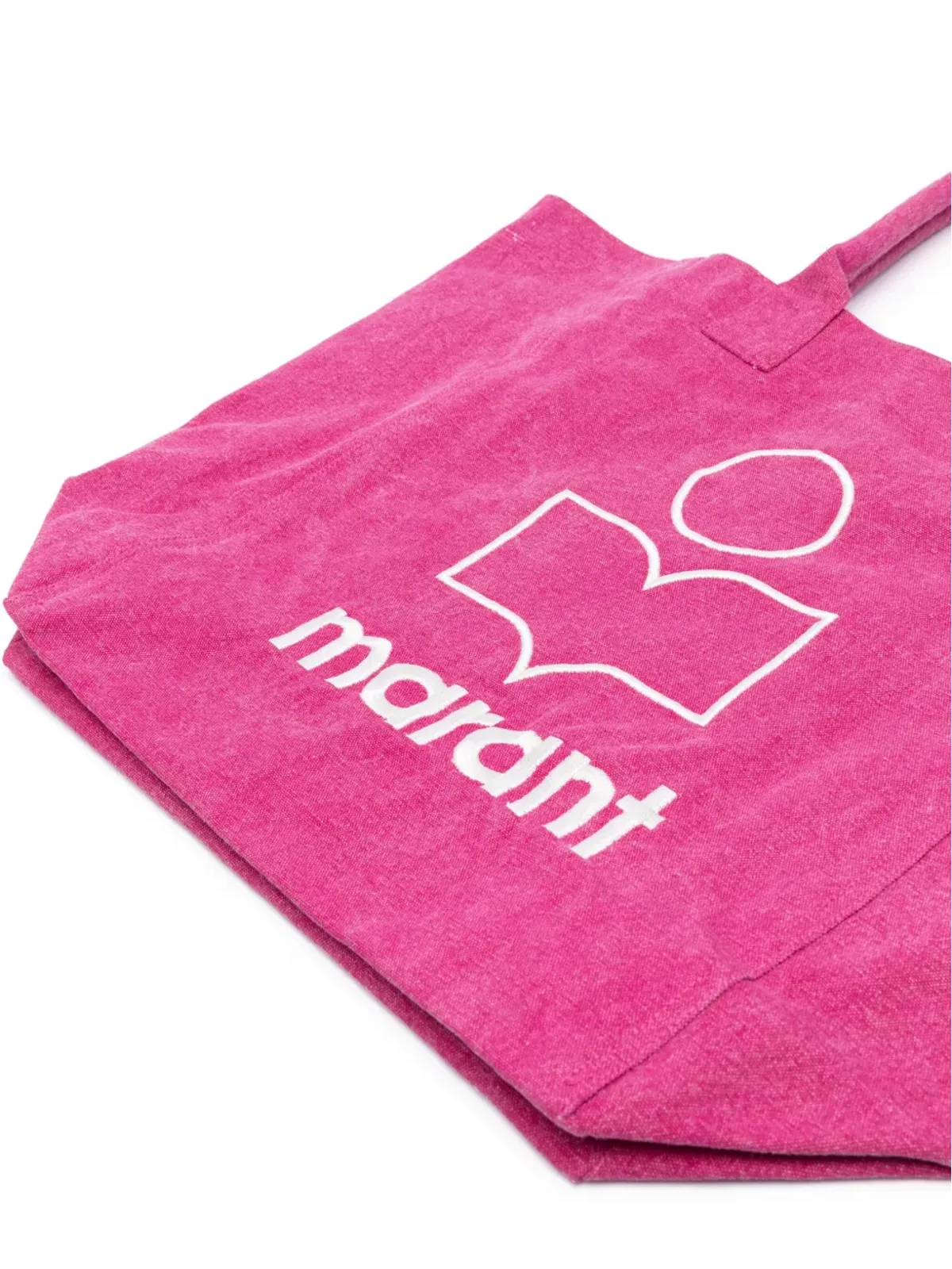 ISABEL MARANT Yenky オーガニックコットン トートバッグ - ピンク - 画像4