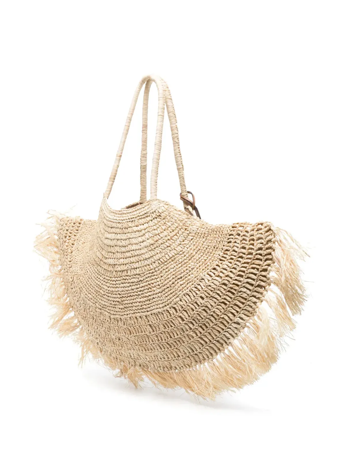 Cult Gaia Lucia raffia-design トートバッグ - 画像2