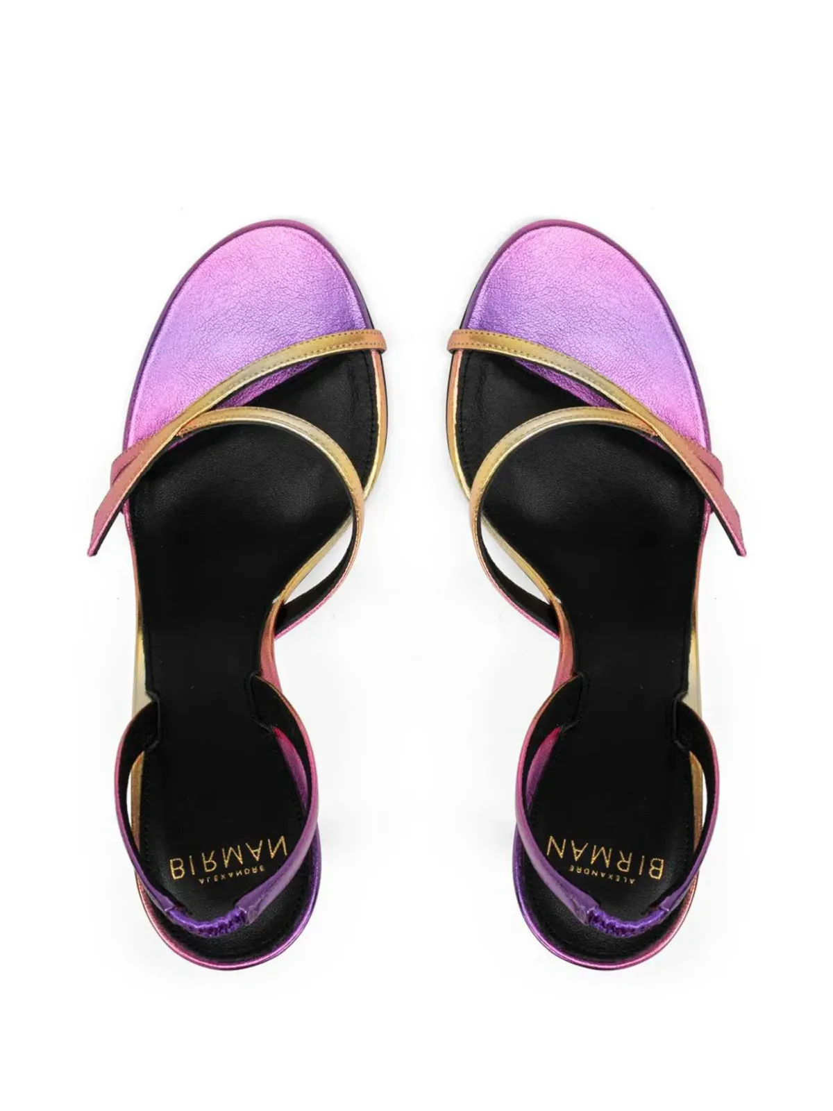 Alexandre Birman ティタ 85mm グラデーションレザーサンダル - 画像5