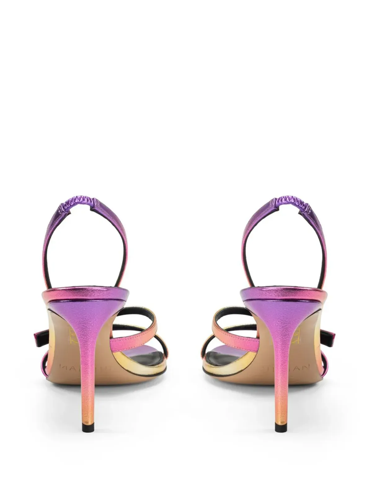 Alexandre Birman ティタ 85mm グラデーションレザーサンダル - 画像3