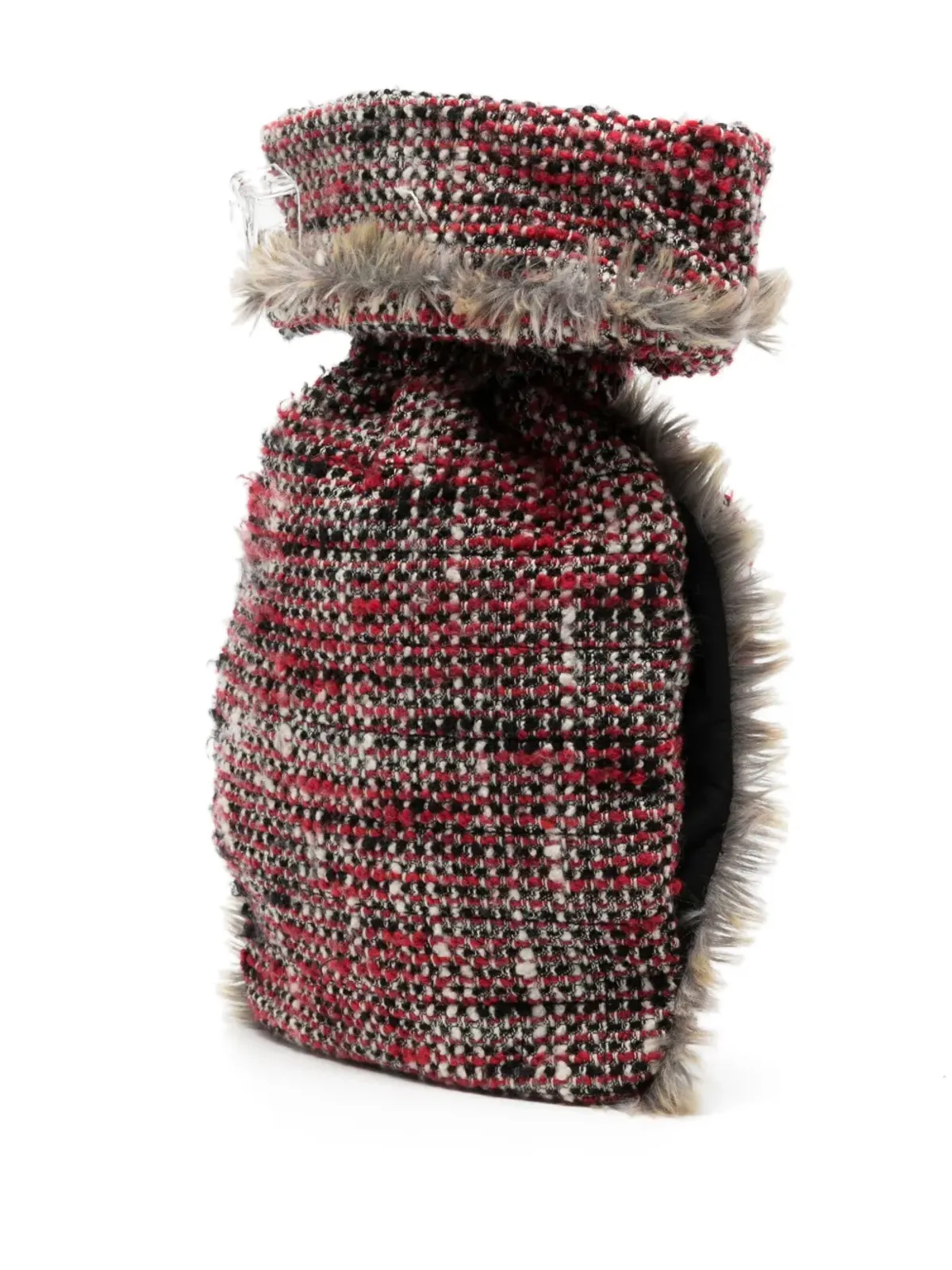 CHANEL ビンテージ 2010年 ホットウォーターボトル ツイード クロスボディ バッグ マルチカラー - 画像3