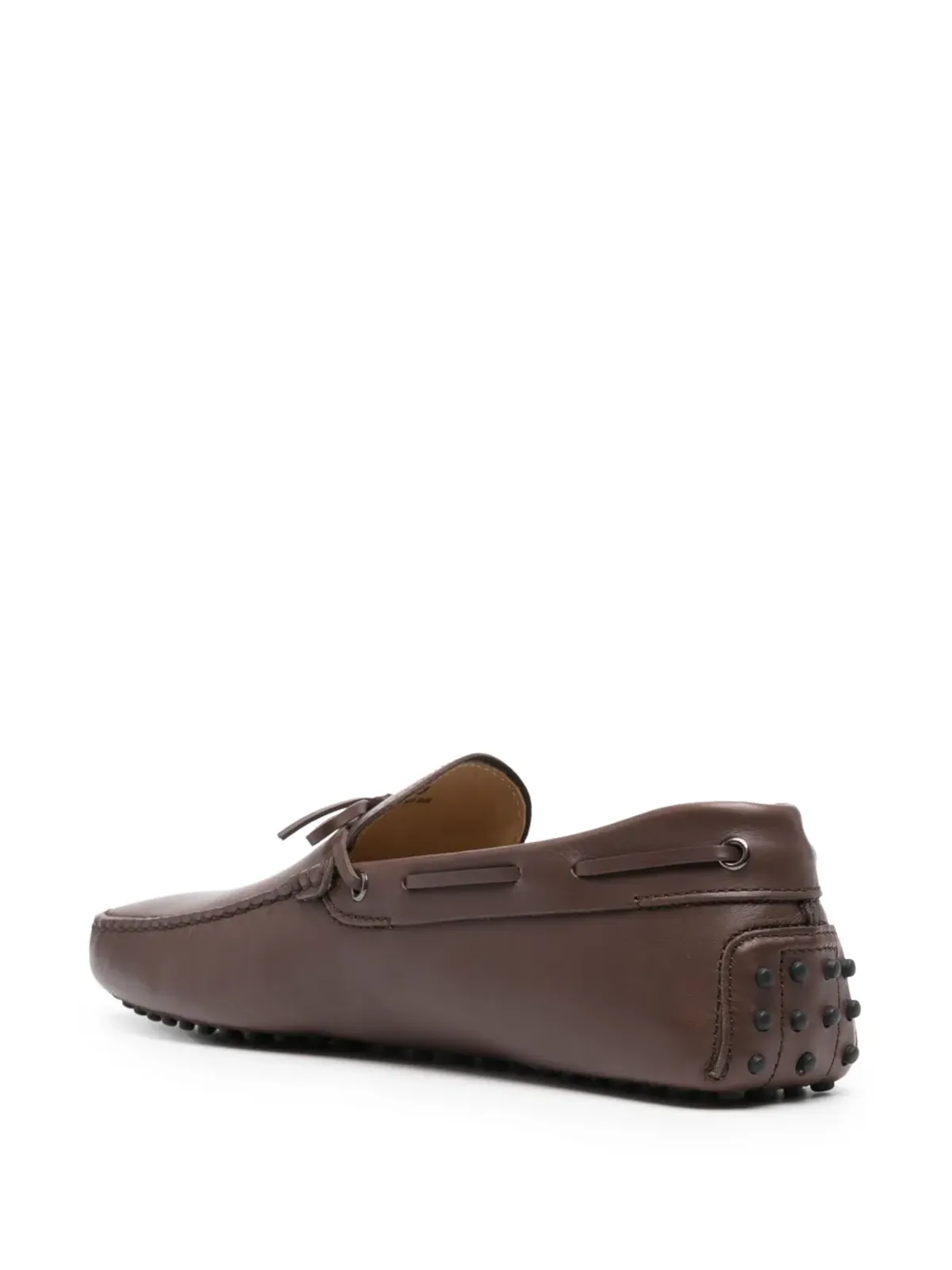 Tod's Gommino レザー ドライビングシューズ - ブラウン - 画像3
