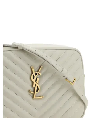 Saint Laurent Lou キルティング クロスボディバッグ - ニュートラルカラー - サムネイル4