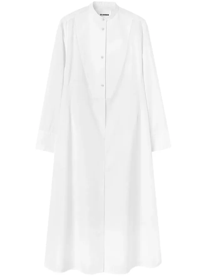 Jil Sander Jil Sander コットンシャツドレス（ホワイト）の商品画像