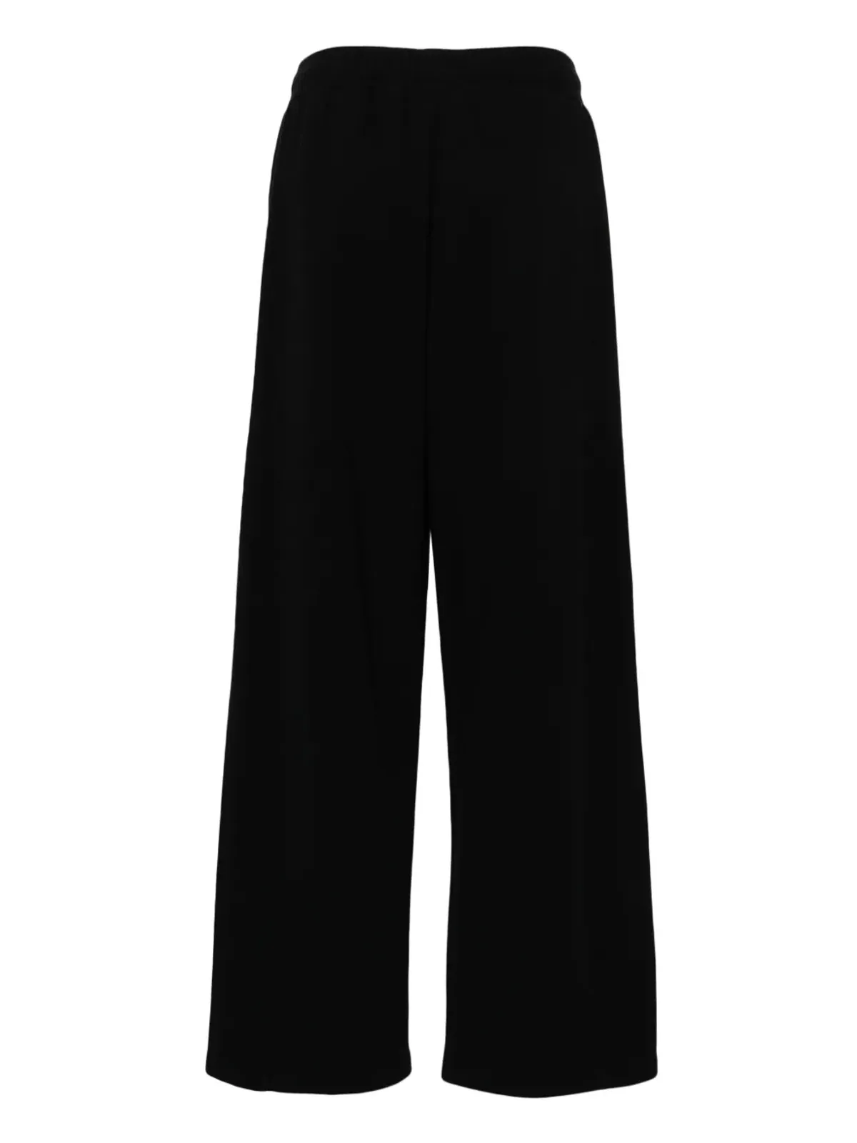 Stella McCartney ストレートレッグ コットンパンツ ブラック - 画像2