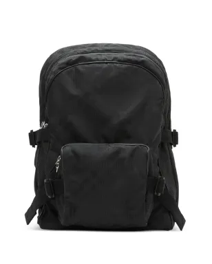 Burberry チェック柄ジャカード バックパック - ブラック - サムネイル1
