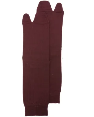 Maison Margiela タビ分割つま先ソックス レッド - サムネイル1