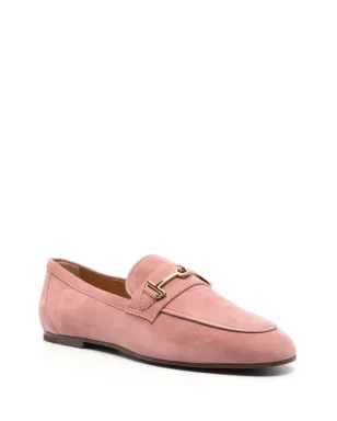 Tod's Gommino Driving スエード ローファー ピンク - サムネイル2