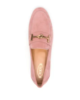 Tod's Gommino Driving スエード ローファー ピンク - サムネイル4