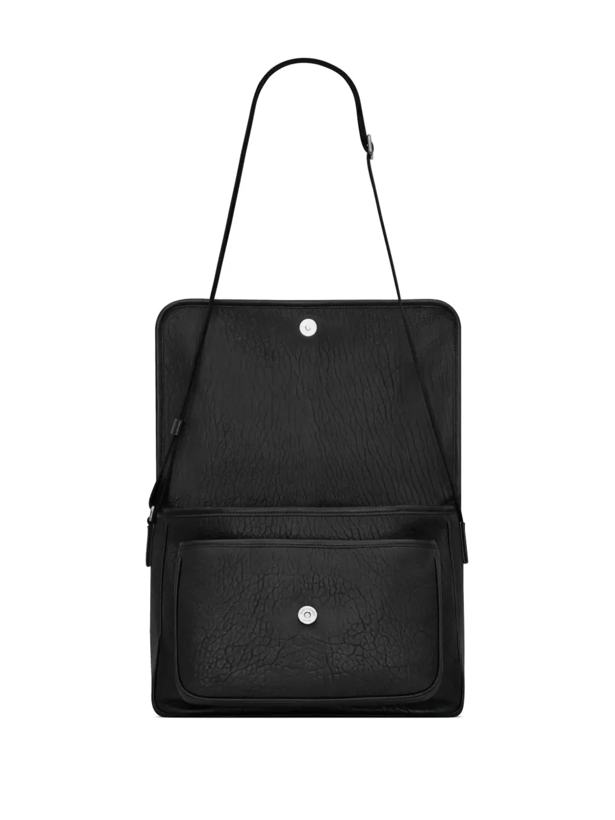 Saint Laurent Niki ロゴプレート メッセンジャーバッグ - 画像4