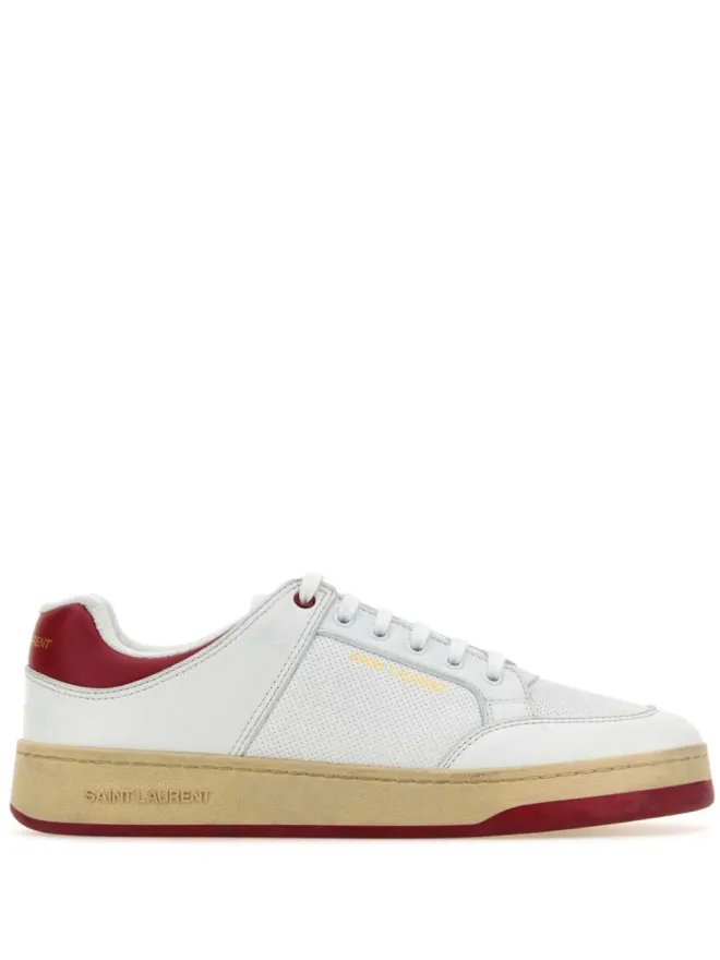 Saint Laurent Saint Laurent SL/61 レザー スニーカー - ホワイトの商品画像