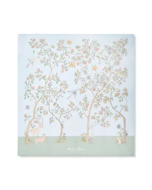 Atelier Choux Carré & Satin In Bloom ビブセット（2枚入り） - ブルー - サムネイル4