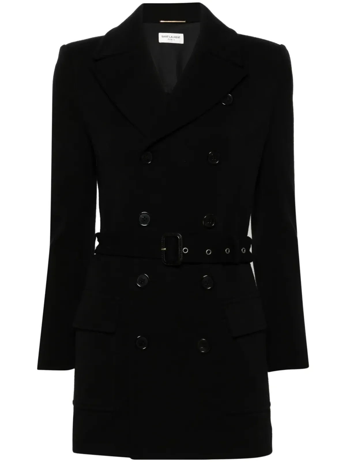 Saint Laurent サハリエンヌ ノッチド・ラペル ブレザー - ブラック - 画像1