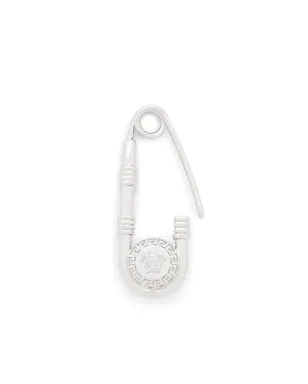 Versace セーフティピン ドロップ イヤリング - シルバー - サムネイル2