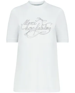 Nina Ricci ホワイトのコットンTシャツ - サムネイル1
