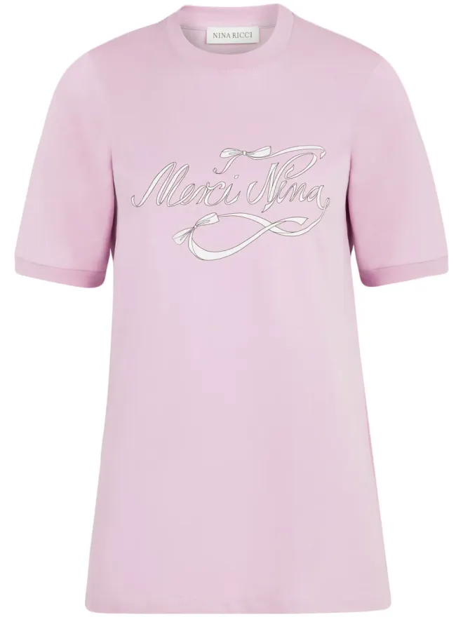 Nina Ricci Nina Ricci Merci Nina コットンTシャツの商品画像