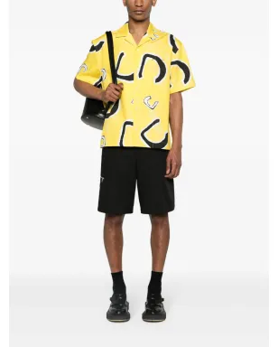 Jacquemus La Chemise Jean コットンシャツ イエロー - サムネイル2