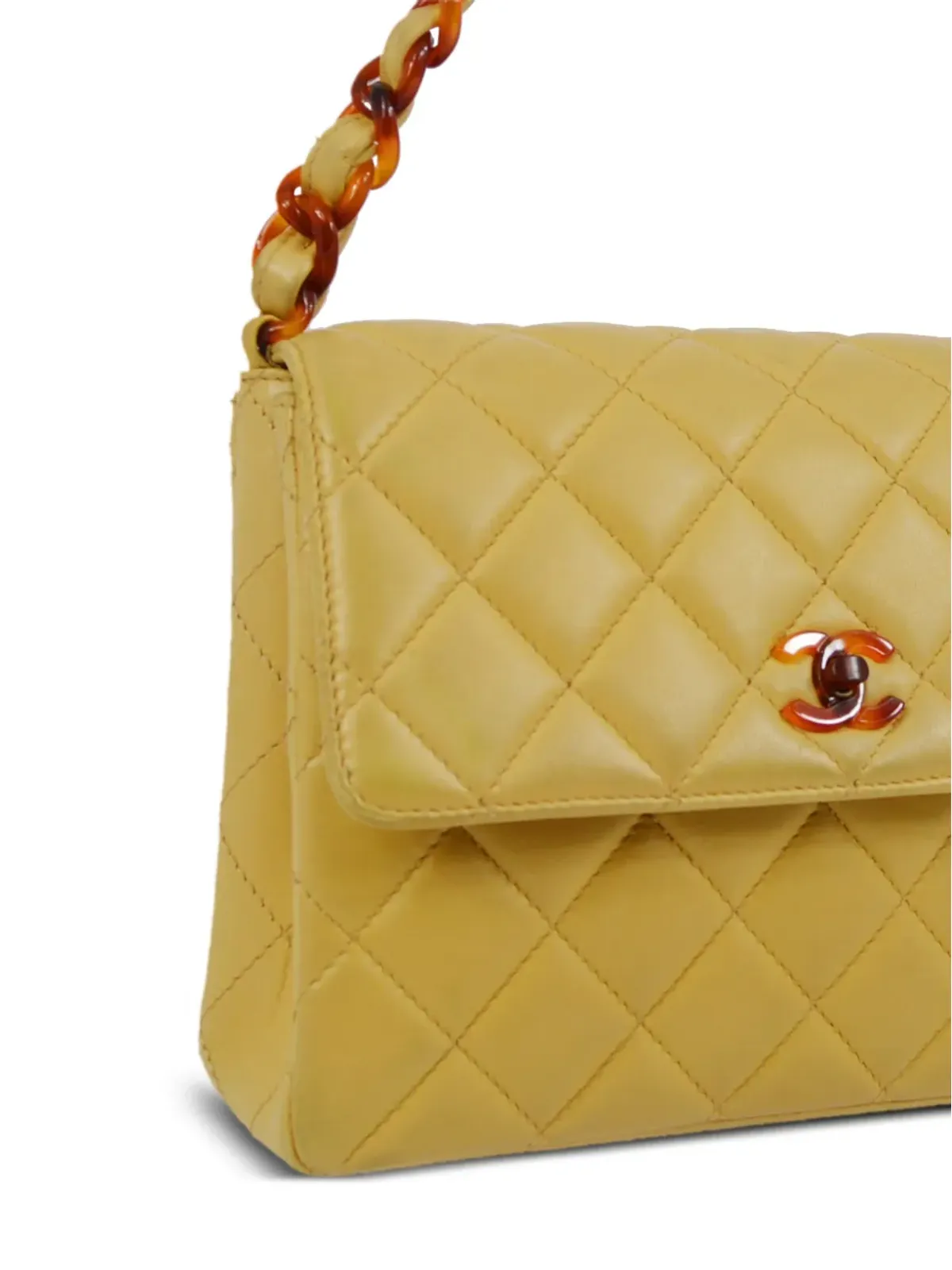 CHANEL ビンテージ クラシック フラップ ハンドバッグ - 画像3