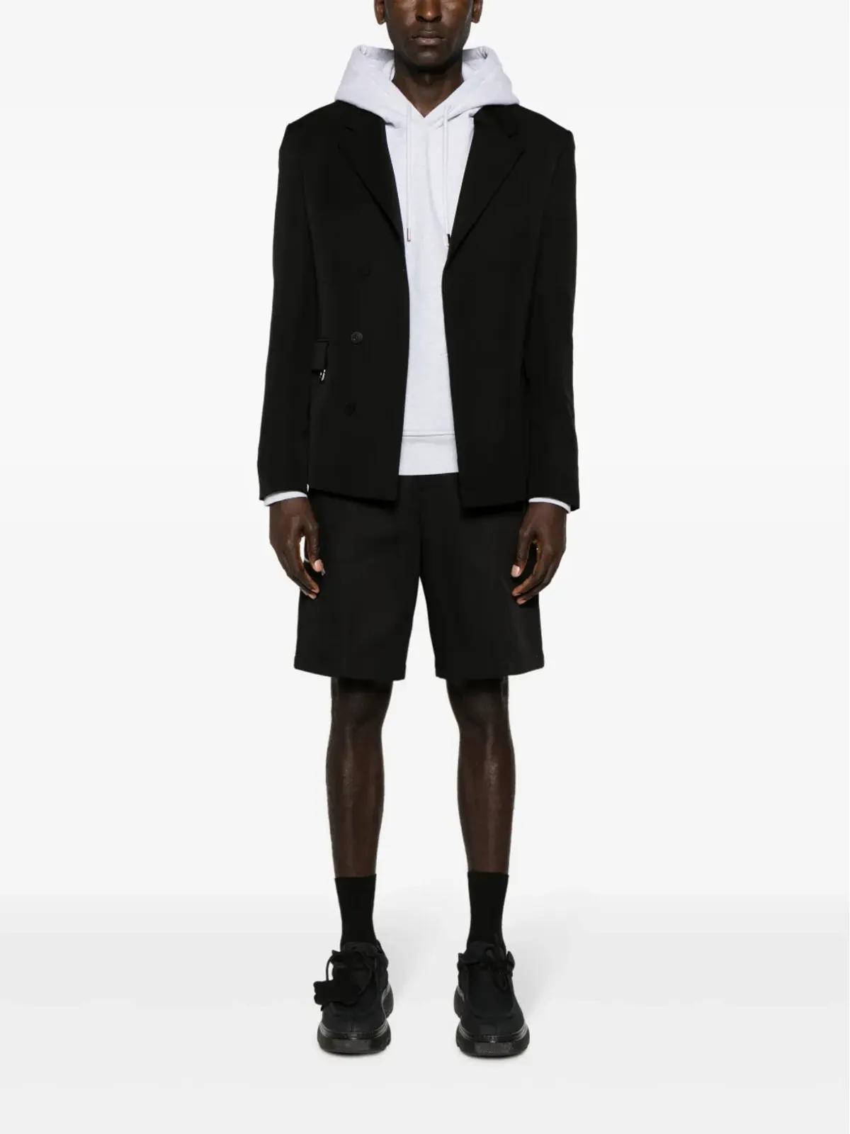 Jacquemus 刺繍ロゴ入りスウェットシャツ グレー - 画像2
