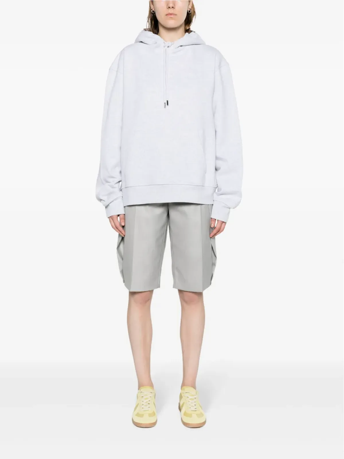 Jacquemus 刺繍ロゴ入りスウェットシャツ グレー - 画像3
