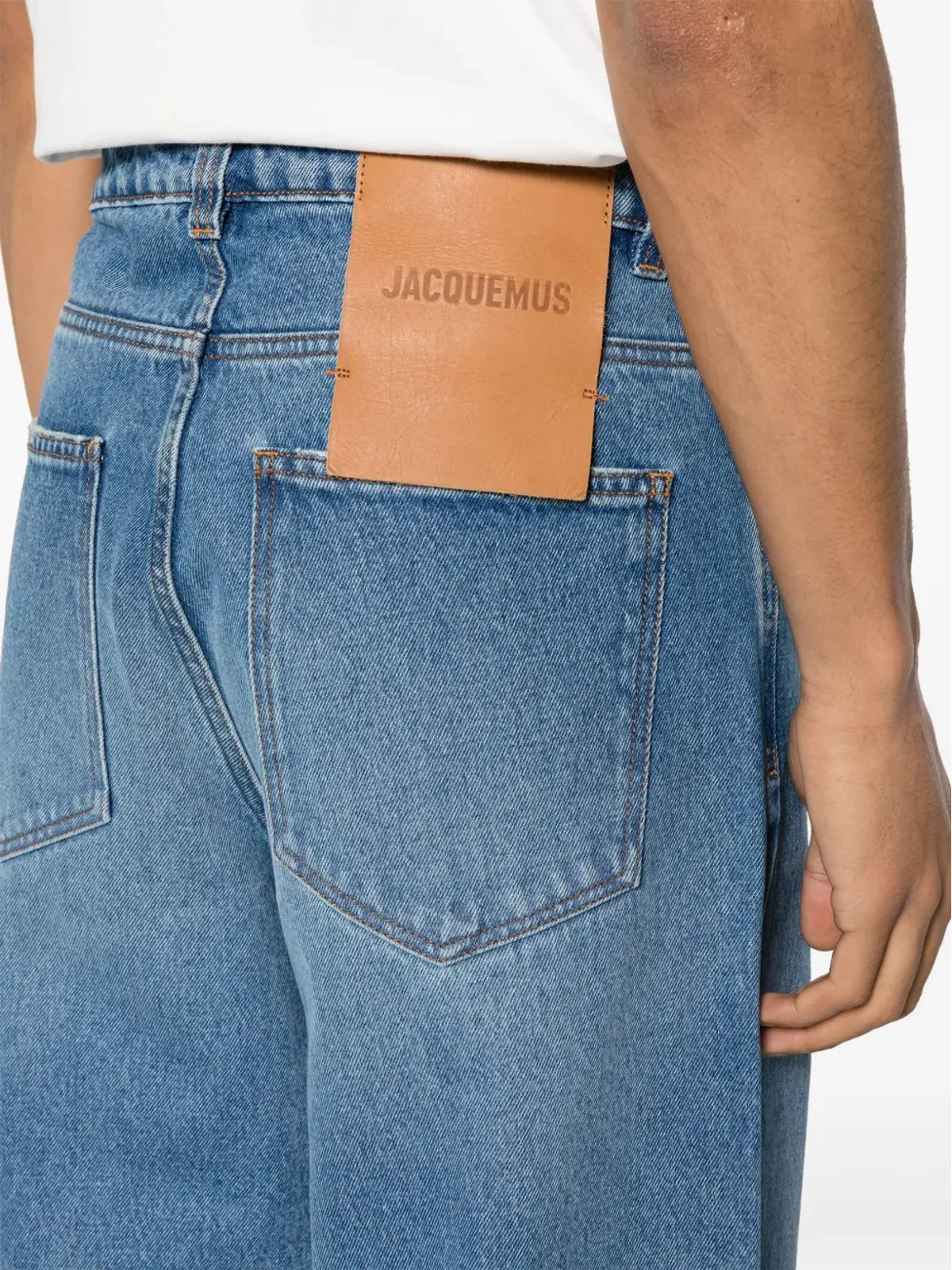 Jacquemus Le de Nîmes ワイドレッグジーンズ ブルー - 画像5