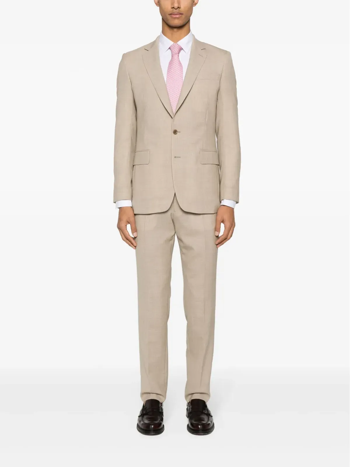 FURSAC mélange virgin-wool blazer - Neutrals - 画像2