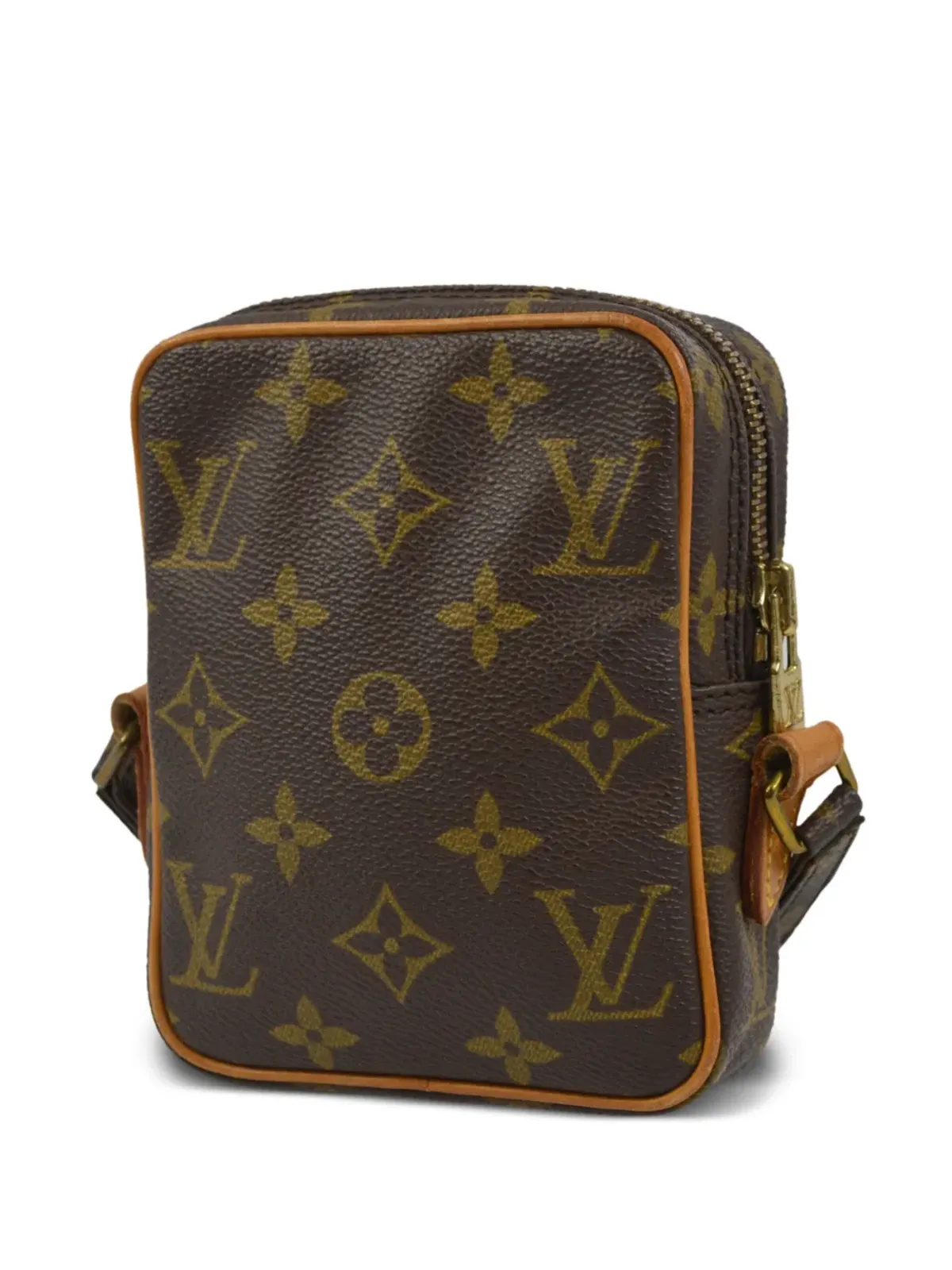Louis Vuitton ビンテージ 1990年 Danube ミニ クロスボディ バッグ ブラウン - 画像2