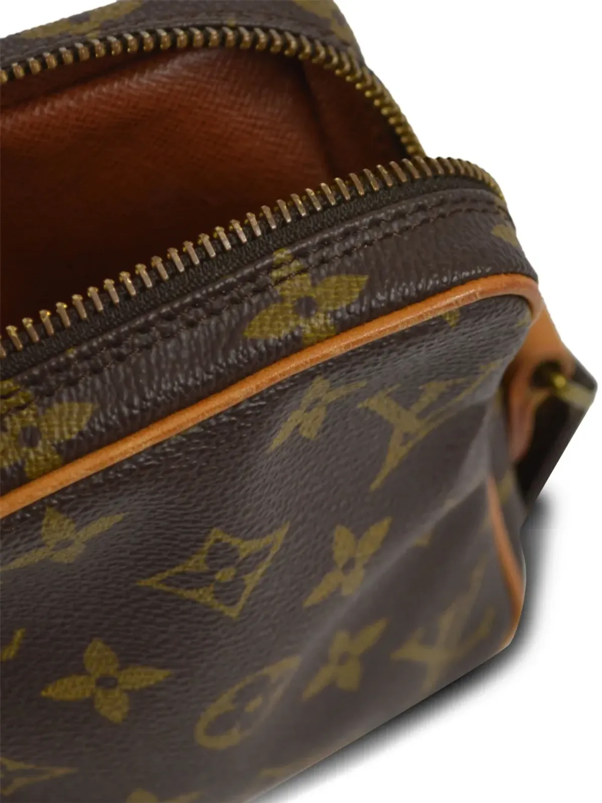Louis Vuitton ビンテージ 1990年 Danube ミニ クロスボディ バッグ ブラウン - 画像4