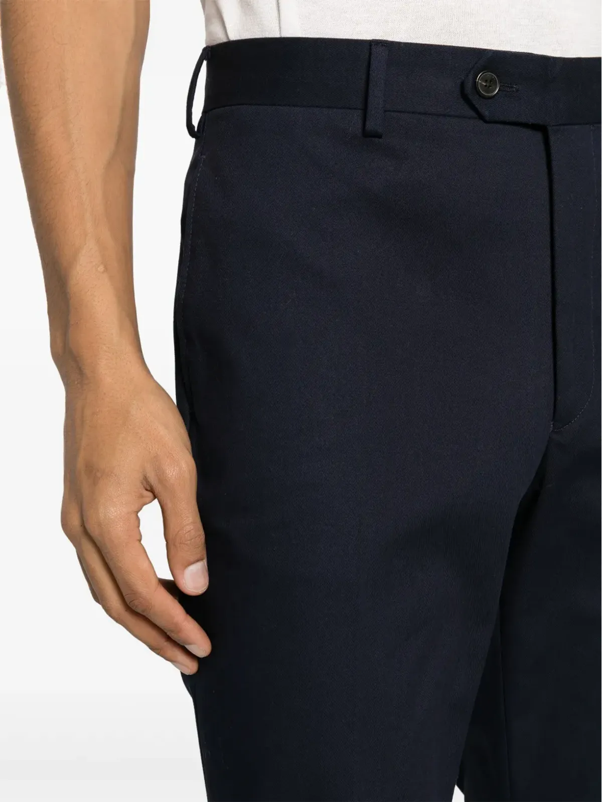 FURSAC 細身ツイルチノパンツ - 画像5
