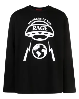 MEMBERS OF THE RAGE イラストプリント コットン スウェットシャツ - サムネイル1