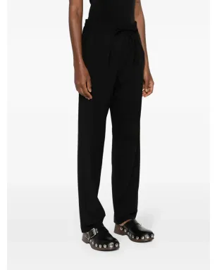ISABEL MARANT Liska ドローストリングウエストパンツ - ブラック - サムネイル3