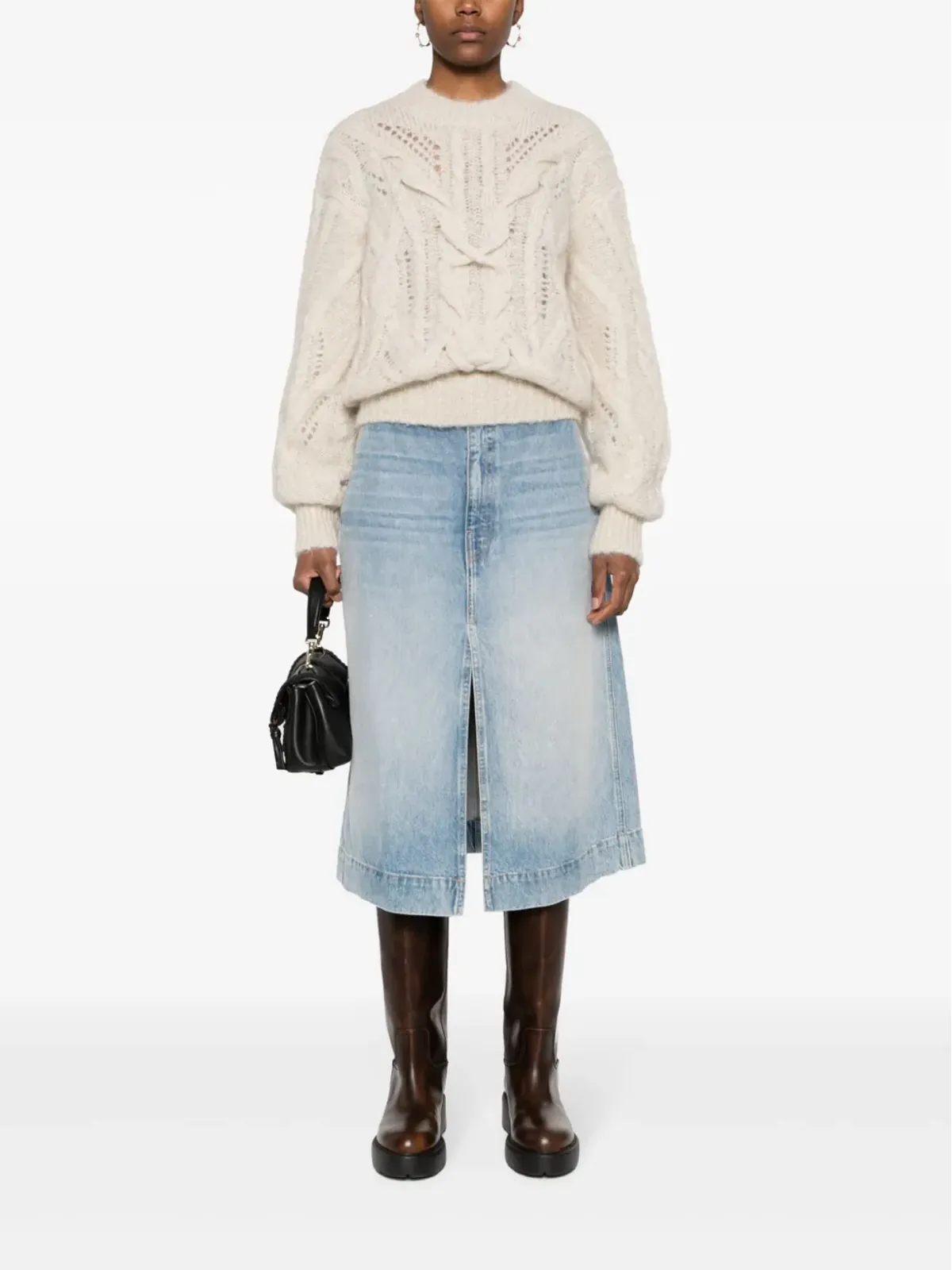 ISABEL MARANT Eline チャンキー ジャンパー - ニュートラルカラー - 画像2