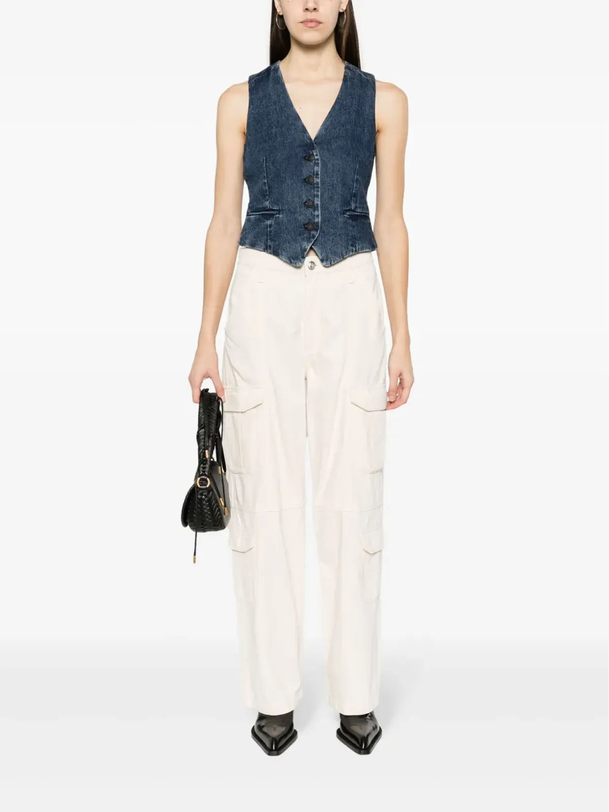 rag & bone Cailyn ストレートレッグカーゴジーンズ - 画像2