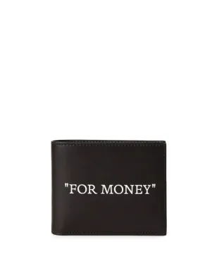 Off-White フォー・マネー 二つ折り財布 - ブラック - サムネイル1