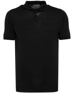 John Smedley ペティン編みポロシャツ - サムネイル1