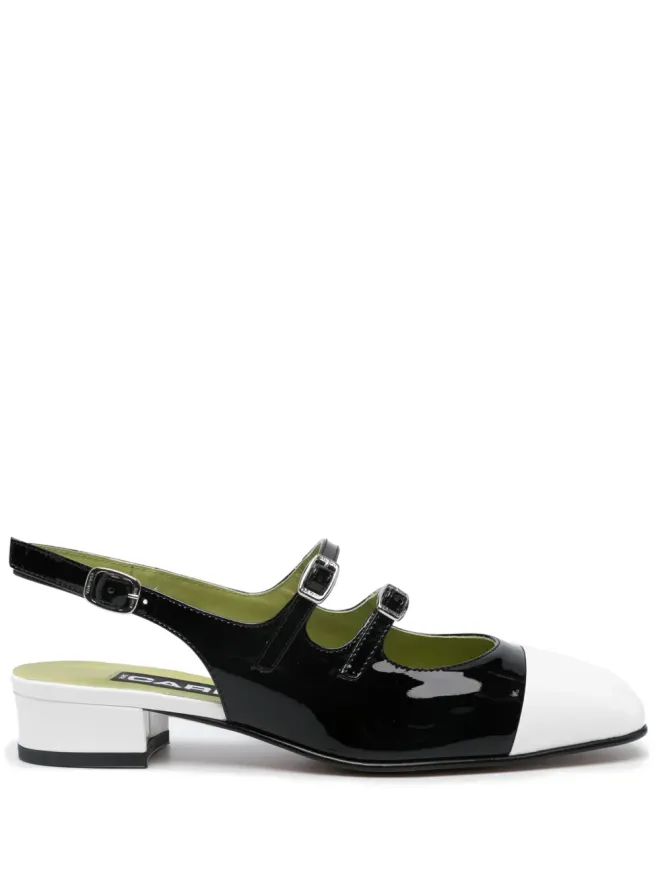 Carel Paris Carel Paris Abricot 30mm leather pumps - Blackの商品画像
