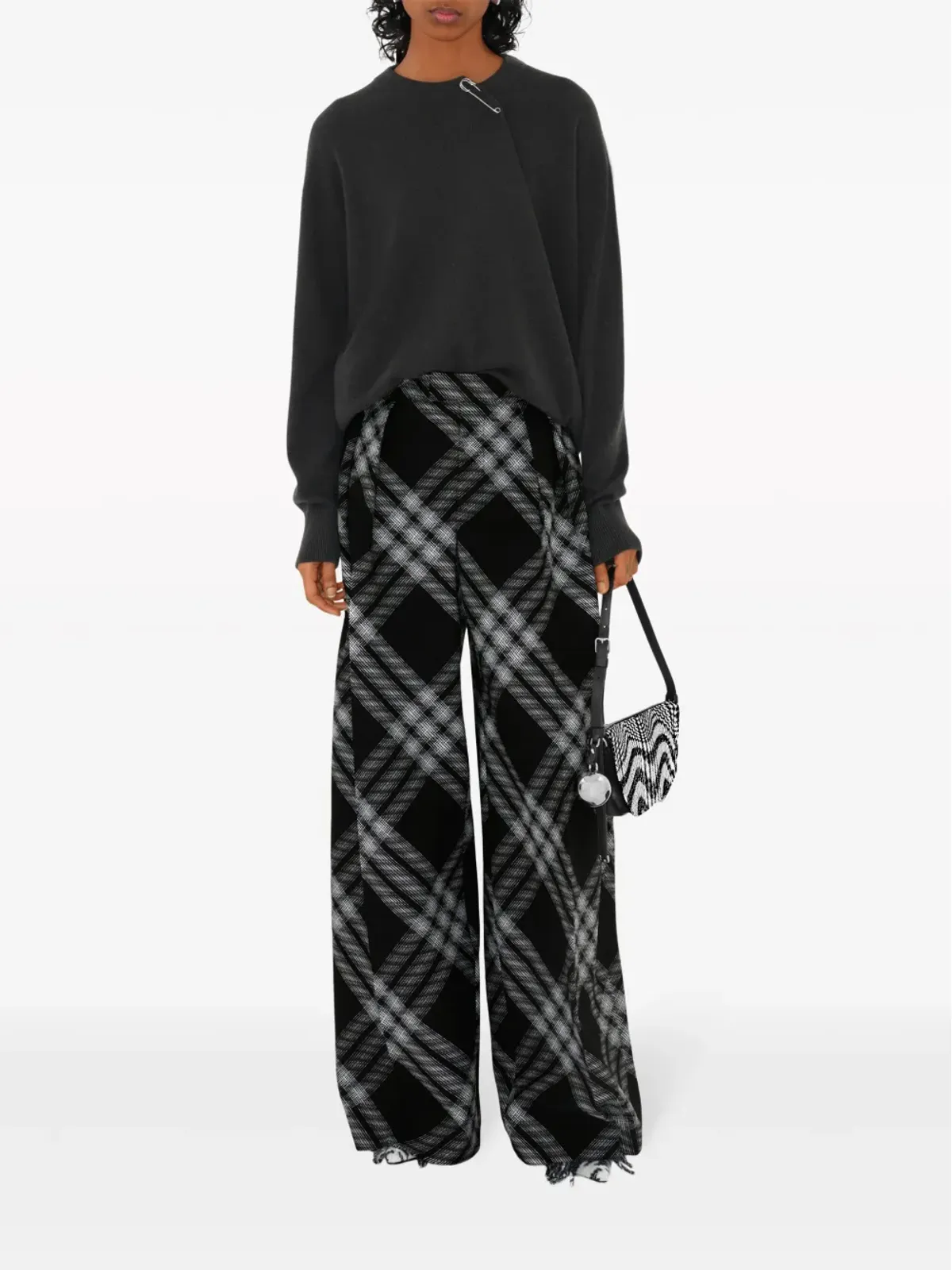 Burberry EKD カシミヤ ジャンパー - グレー - 画像2