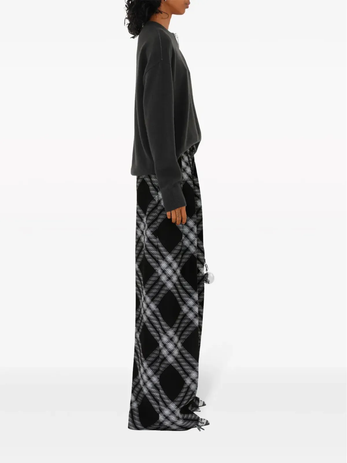 Burberry EKD カシミヤ ジャンパー - グレー - 画像3
