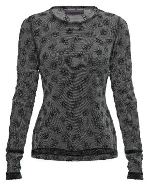 Maccapani Skimpy monogram-print T-shirt - Black - サムネイル1