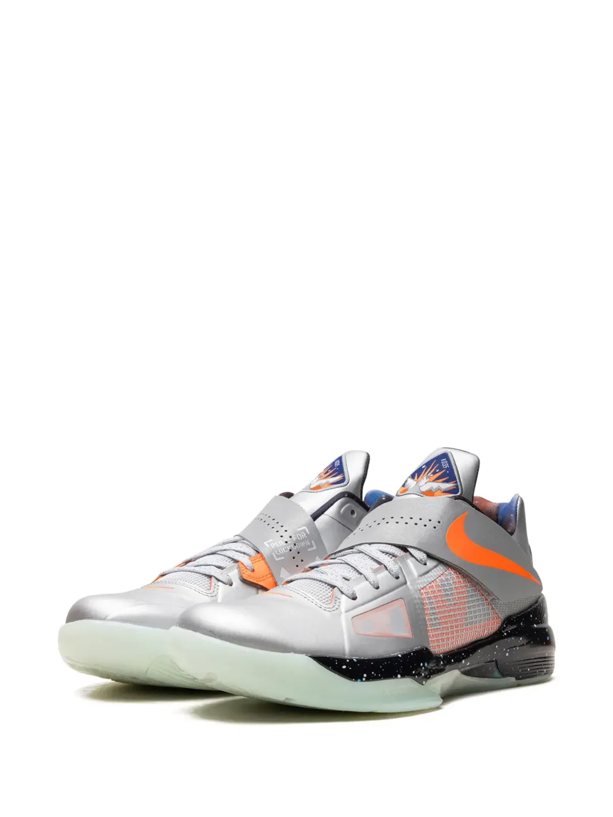 Nike KD 4 Galaxy スニーカー - シルバー - 画像5