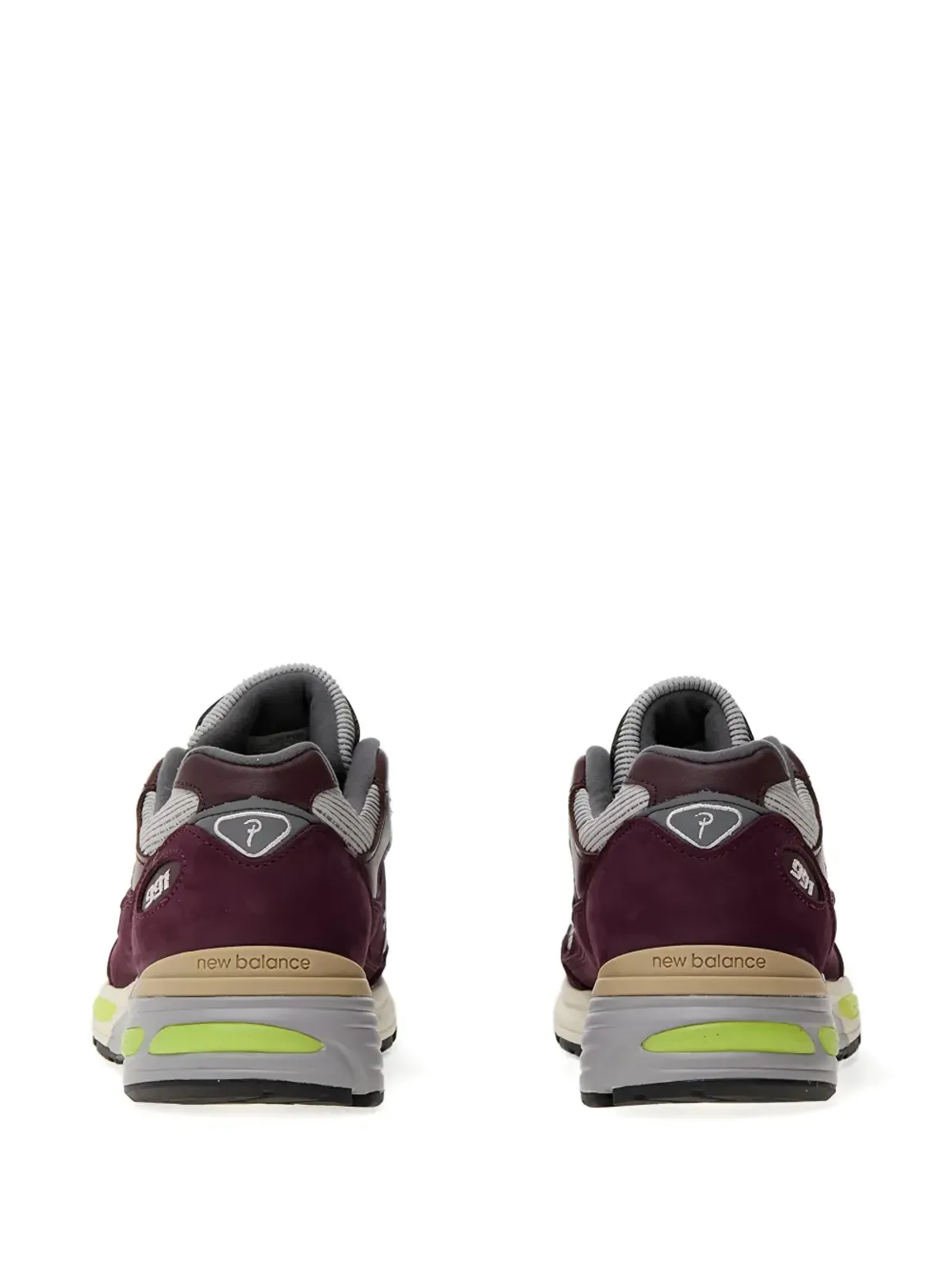New Balance x Patta 991v2 レースアップスニーカー - レッド - 画像3